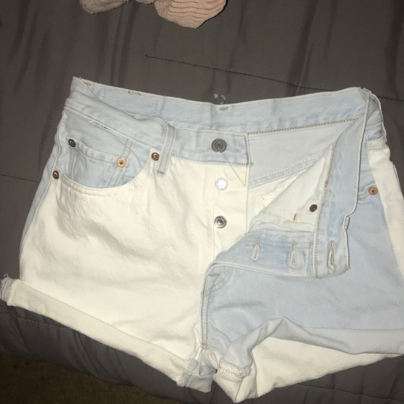 2 tone shorts - Picture 2 of 3